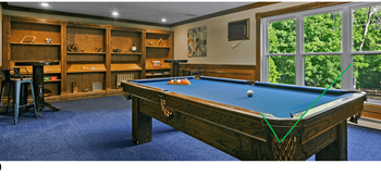 Billiards room